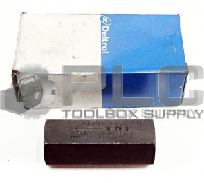 NEW DELTROL AB20S AIR BLEED VALVE, FEMALE TO FEMALE, 1/4" NPT 10004-52