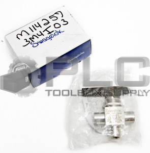 NEW SWAGELOK SS-44XF4 3-WAY BALL VALVE 1500 PSIG 103 BAR 