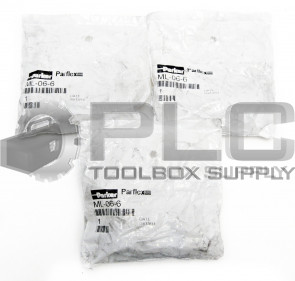 LOT OF 3 PARKER ML-06-6 COILED AIR HOSE ACCESSORY