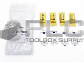 BAG OF 4 NEW TEMPCO TCA-102-138 PANEL JACK,K,YELLOW,STANDARD BEZEL MOUNT 3FXR2