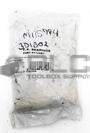 NEW F.K. BEARINGS F12SBY PRECISION SINTERED BRONZE RACE ROD END WITH STUD