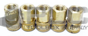 LOT OF 5 NEW PARKER BST-2 NON-VALVED COUPLER HYDRAULIC DISSCONNECT 1/4-18 NPTF