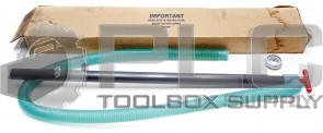 NEW BECKSON 236PF HAND OPERATED CHEMICAL PUMP SHAFT: 38" HOSE: 1-1/4” x 72”