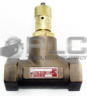 NEW DELTROL EF40B FLOW CONTROL VALVE FLOW 15 15 
