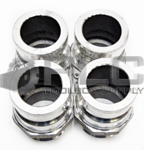 LOT OF 4 NEW ANDREWS 200-F CAM AND GROOVE MALE/MALE 2" ALUMINUM COUPLING