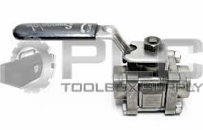 NEW SWAGELOK SS-63VF8 BALL VALVE, 1/2" FNPT SS-63VF8-1500 