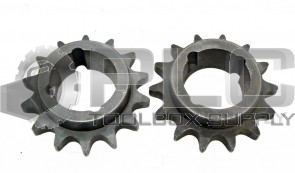 LOT OF 2 NEW MARTIN 60BTB14 1210 SPROCKET TAPER BORE 1 3/8 TO 