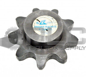 NEW BREWER MACHINE & GEAR 160B9 SPROCKET BORE: 1-1/2"
