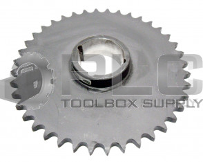NEW MARTIN 80BTB40 2517 TAPERED BORE SPROCKET 3-3/8" TO 3-3/16"