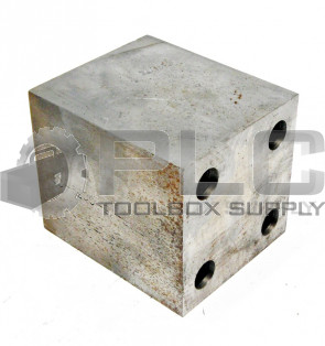 NEW MANIFOLD BLOCK DET-2 PMB-15-0039-02 3-1/2" X 4-1/8" X 3-1/2"