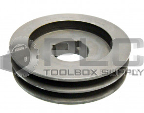 NEW 2 GROOVE SHEAVE 2 A6.4 B6.8 1610 TAPER BORE: 2-1/8 OD: 7-1/8 2 A6.4B6.3-1610