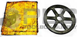 NEW TB WOODS 12.4X1B SDS HUB ID: 2-1/8" OD: 12-3/4"