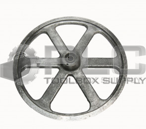 NEW HUB 210018 ID: 1" OD: 21" W: 1-3/8 PULLEY