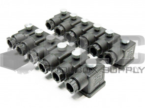 LOT OF 12 NEW mPm DIN VALVE CONNECTOR   