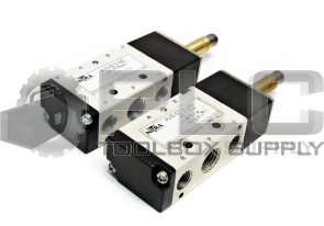 LOT OF 2 NITRA AVS-5212-24D SOLENOID VALVE 20-115PSI
