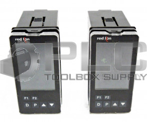 LOT OF 2 RED LION PXU11A30 TEMPRATURE CONTROLLER AC 100-240V 50/60Hz 5VA MAX.