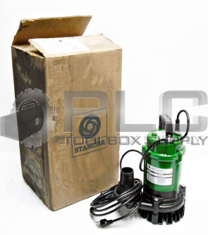 NEW STANCOR AHS-10 WASTE WATER PUMP 1PH, 115V, 60Hz, 12AMP