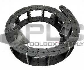 NEW KABELSCHLEPP KR220 K0650 PLASTIC CABLE CARRIER, W: 6", H: 2-14", 5.5FT