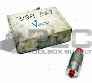 NEW VIATRAN 3475AP2AAA20 PRESSURE TRANSDUCER 0-200PSIG, 300PSIG MAX, 4-20mA