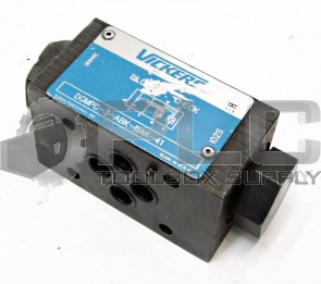NEW VICKERS DGMPC-3-ABK-BAK-41 REVERSIBLE HYDRAULIC CHECK VALVE *READ*