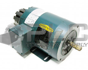 REFURBISHED BALDOR ZDVSNM3542 VECTOR DRIVE MOTOR 0.75HP 1750RPM FRAME: 56C