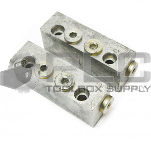 LOT OF 2 LUBRIQUIP TRABON MANZEL MSP-40T DIVIDER VALVE