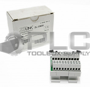 NEW AUTOMATION DIRECT ZL-CM20 ZIPLINK 20 POLE CONNECTOR MODULE