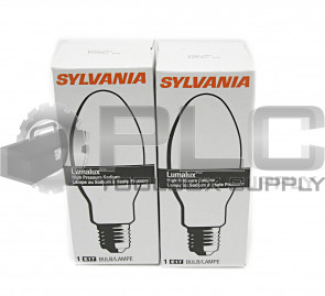 LOT OF 2 NEW SYLVANIA LU70/MED LUMALUX HIGH PRESSURE SODIUM LAMP, 70 WATT, 67504