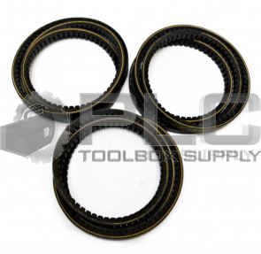LOT OF 3 NEW CARLISLE BX59 GOLD-RIBBON COG-BELT