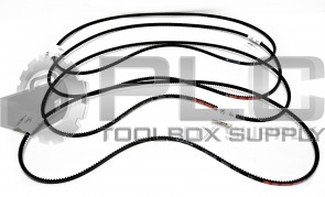 LOT OF 4 NEW GATES 3VX710 SUPER HC BELT 9412-0710