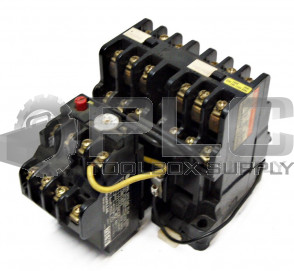 HITACHI H10B-R CONTACTOR, COIL 100V 50Hz/100-110V 60Hz, & THERMAL OVERLOAD RELAY