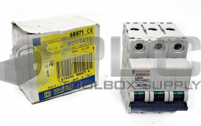 NEW SQUARE D MG17472 SUPPLEMENTARY PROTECTOR 30 AMP, 3 POLE, D CURVE, MG-17472