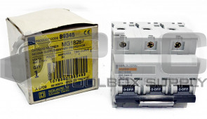 NEW SQUARE D MG18287 SUPPLEMENTARY PROTECTOR 30 AMP, 3 POLE, C CURVE, MG-18287