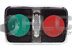 NEW SCHNEIDER ELECTRIC ZB4 BW7A3740 ILLUMINATED DOUBLE-HEADED PUSH BUTTON