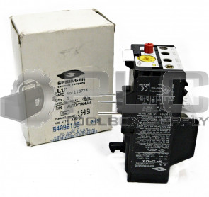 NEW SPRINGER JL1M OVERLOAD RELAY 5.5 - 8.5 AMP 