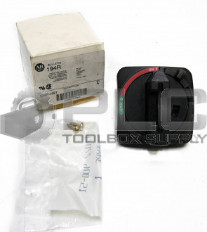NEW ALLEN BRADLEY 194R-HS1 SER. A OPERATING HANDLE, BLACK