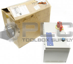 NEW SCHNEIDER ELECTRIC LE1D126B72OT70 INSTAKIT ENCLOSURE w/ GS1DDU3 & LC1D12