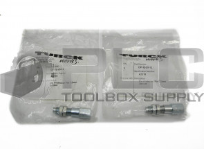 LOT OF 2 NEW TURCK DP-12-25-12 DIE PROTECTOR FOR 12MM SENSOR A2519