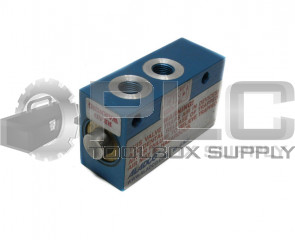 NEW ALADCO 501201BSPP CHECK VALVE 1/8" NPTF w/ OVERRIDE