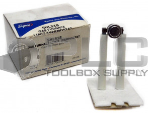 NEW SUPCO SHL518 GAS FURNACE LIMIT THERMOSTAT, OPEN 250 CLOSE 210 