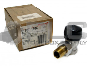 NEW HONEYWELL BRAUKMANN V110E 1104 THERMOSTATIC RADIATOR VALVE 1/2 ANGLE PATTERN