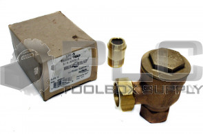 NEW HOFFMAN 402006 17C-3 THREMO TRAP 3/4 ANGLE
