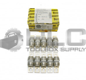 BOX OF 10 NEW BUSSMANN 80LET SEMICONDUCTOR FUSE 80AMP 240VAC