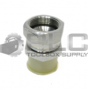 NEW PARKER 20 F6X-S SWIVEL NUT ADAPTER 1-1/4 JIC X 1-1/4 NPT MALE STEEL