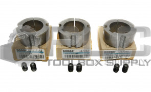 LOT OF 3 NEW DODGE 117162 TAPER LOCK BUSHING 1610 X 1-7/16KW