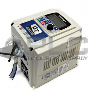 TOSHIBA VT130G7U4035B TRANSISTOR INVERTER ADJUSTABLE SPEED DRIVE 3.5KVA 3HP