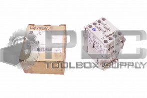 NEW ALLEN BRADLEY 100-C09D01 SER A CONTACTOR 3 POLES COIL 110V50/120V60HZ 