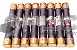 LOT OF 8 BUSSMANN FRS-R-1-6/10 FUSETRON DUAL-ELEMENT TIME DELAY FUSE 600V 300VDC