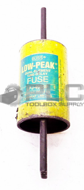 BUSSMANN LPJ-400SP LOW-PEAK DUAL ELEMENT TIME DELAY FUSE 600VAC