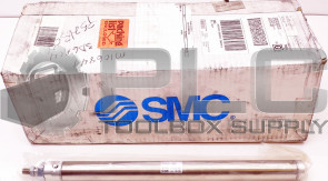 NEW SMC NCMB125-1400C AIR CYLINDER 1-1/4" BORE 14" STROKE 250 PSI MAX
